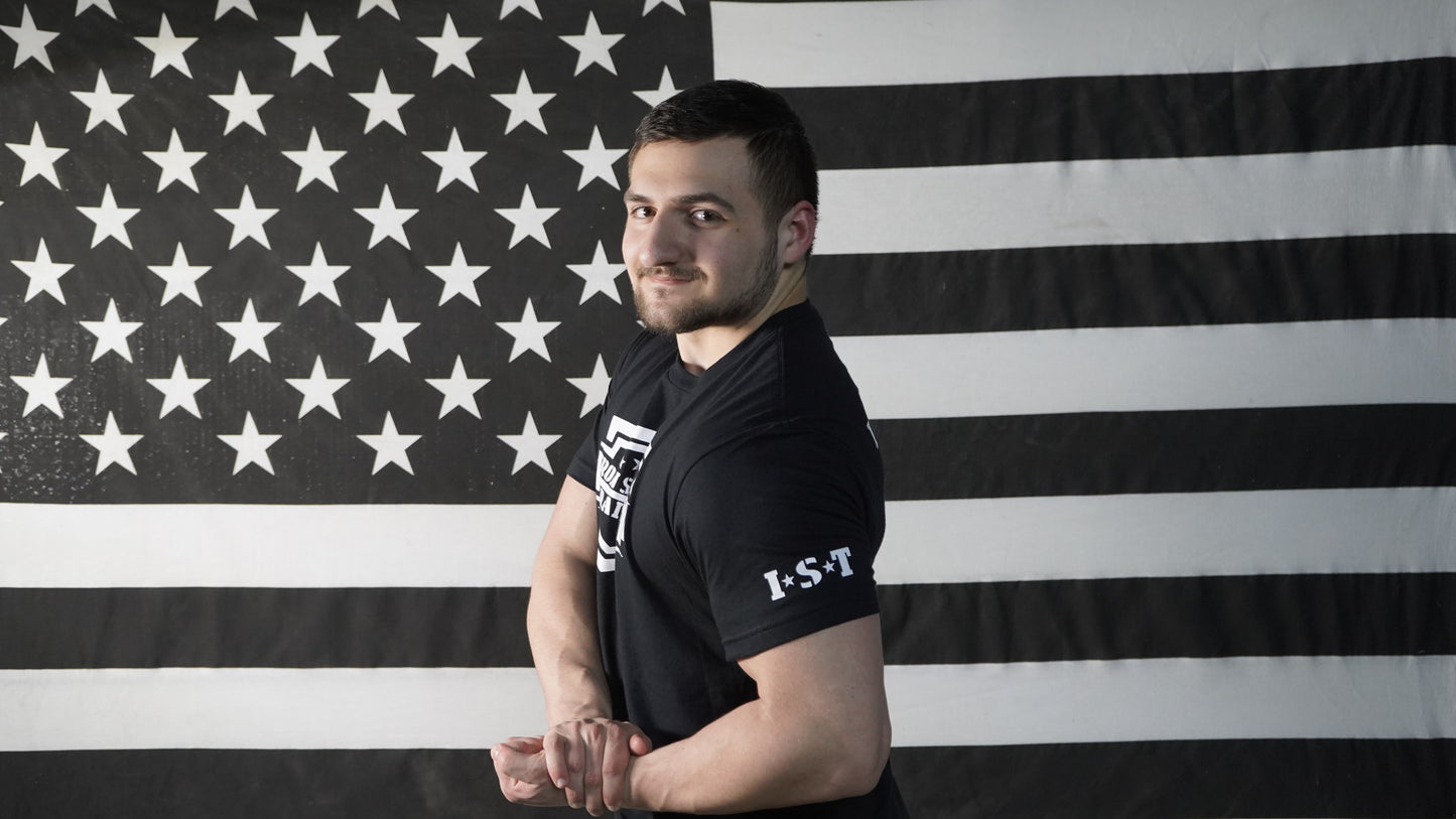 Iron Strong Black T-Shirt